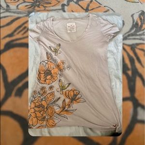 S Hollister Graphic Gray T
